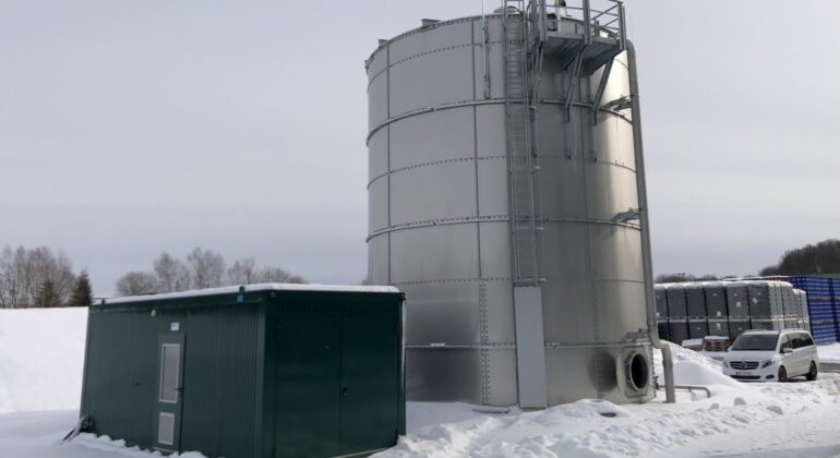 Abwasserbehandlung für Abwasser aus einer Brauerei