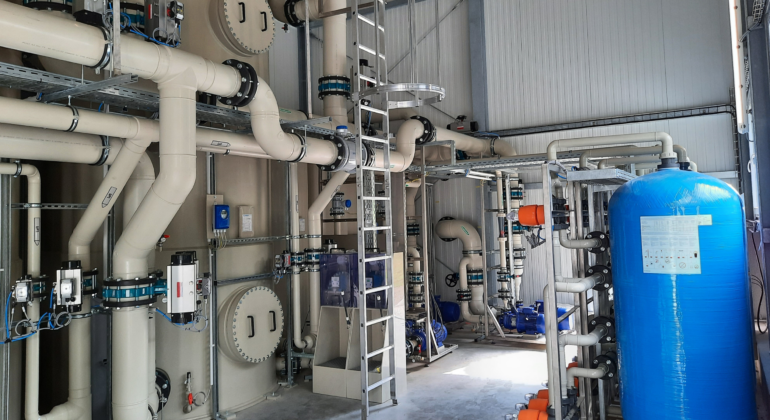 Biologische Filtration für Wasserrecyclinganlagen