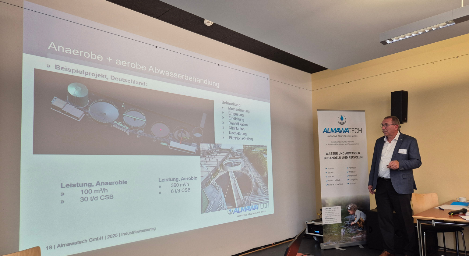 Behandlung von Abwasser aus der Zuckerindustrie